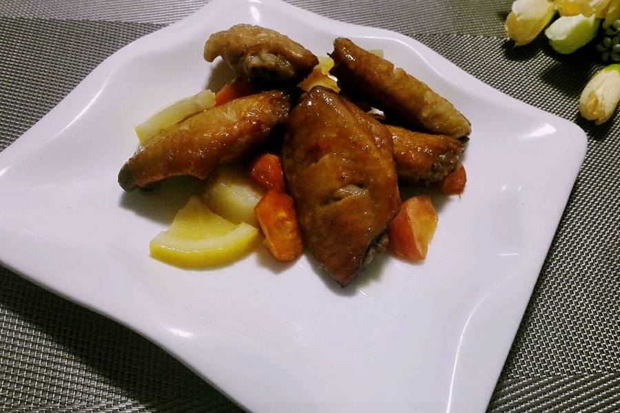 柠檬香烤鸡翅