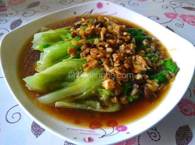 蚝汁生菜