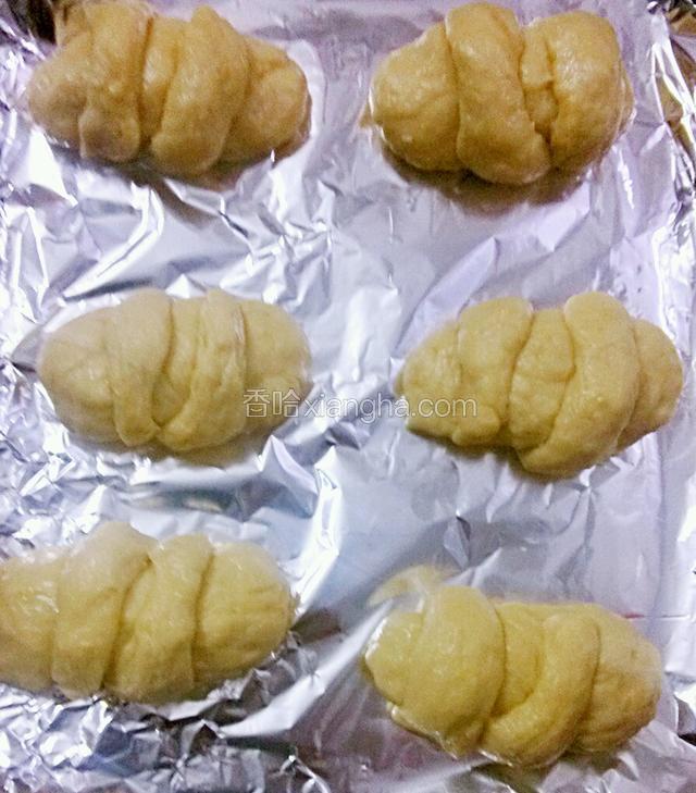 再次醒发面团
