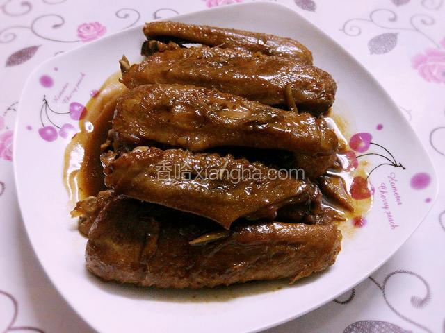 柱候酱焖鸭翅