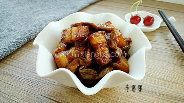 红烧肉炖干豆角
