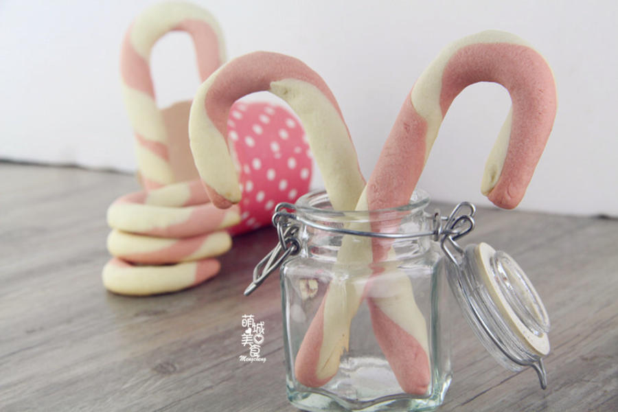 MerryChristmas教你简单快手圣诞拐杖﹠棒棒糖饼干 