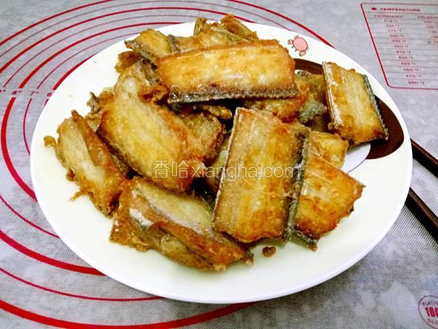 捞岀装盘备用