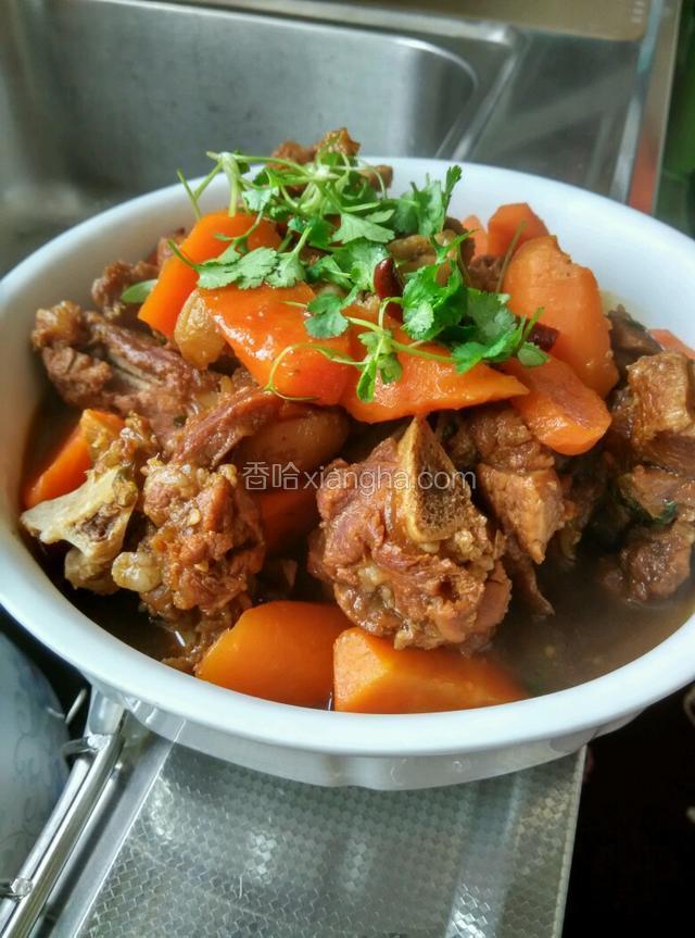 红烧羊排骨