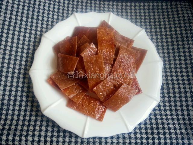 蜜汁肉脯