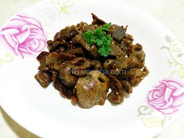 干煸鸡胗