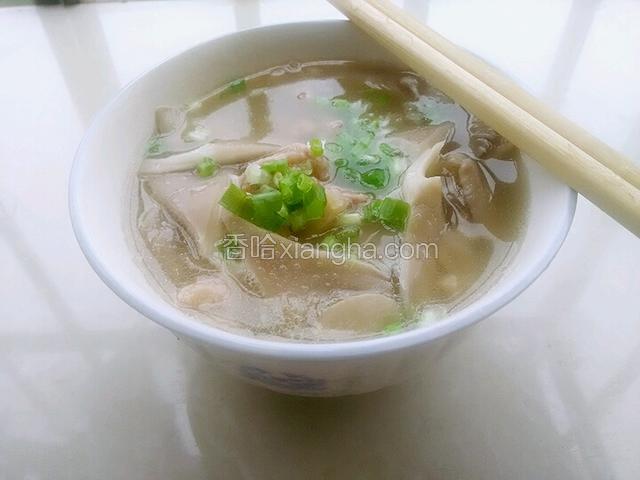 平菇瘦肉汤