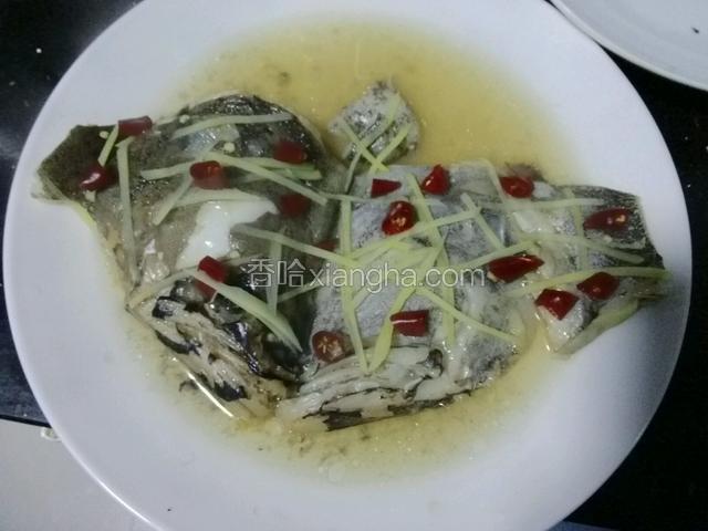 虚蒸2分钟之后出锅。