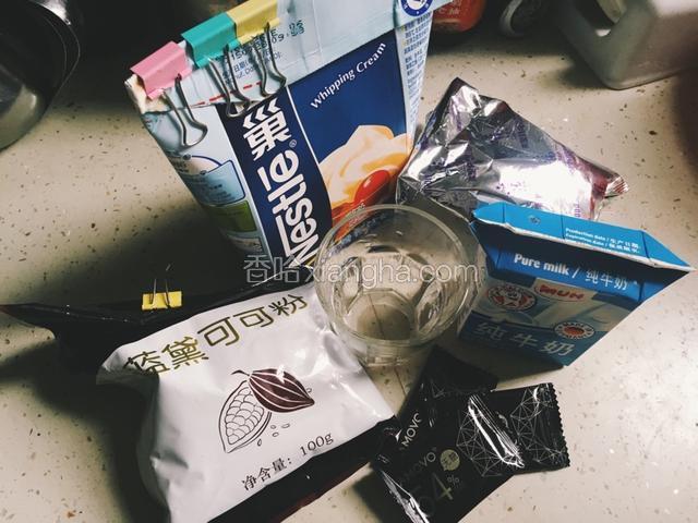 准备好材料