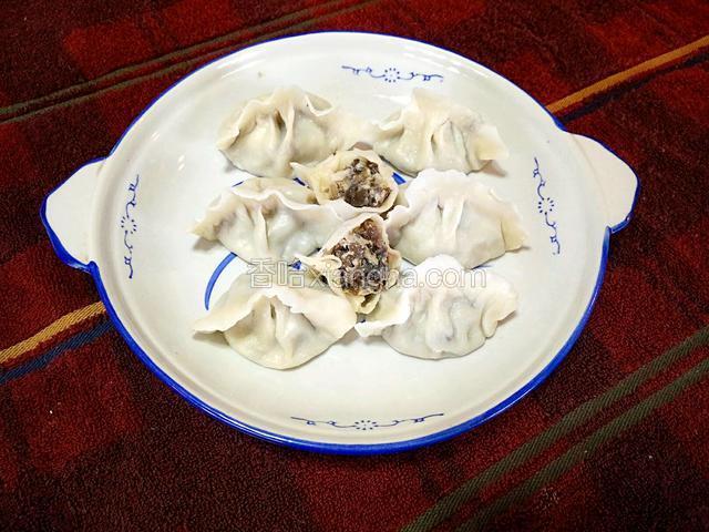 木耳猪肉馅水饺