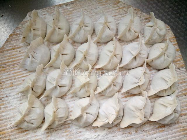 包好所有水饺