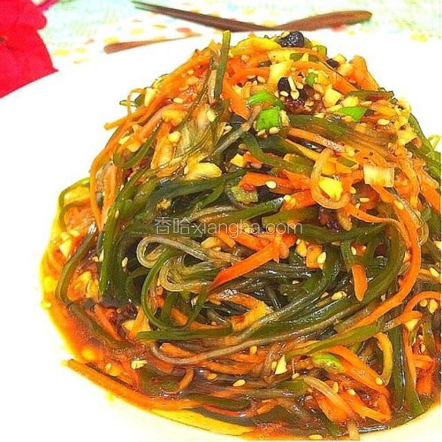 然后装盘既食