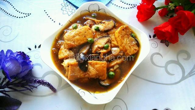 香菇烧豆腐