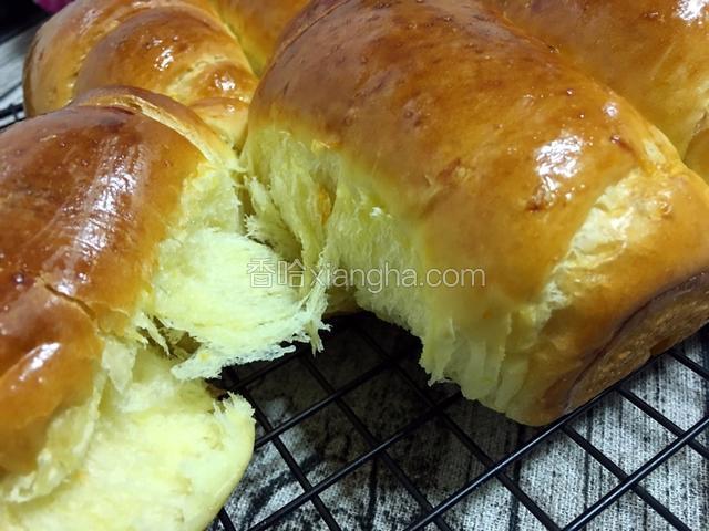 内部组织松软，口感香甜美味。