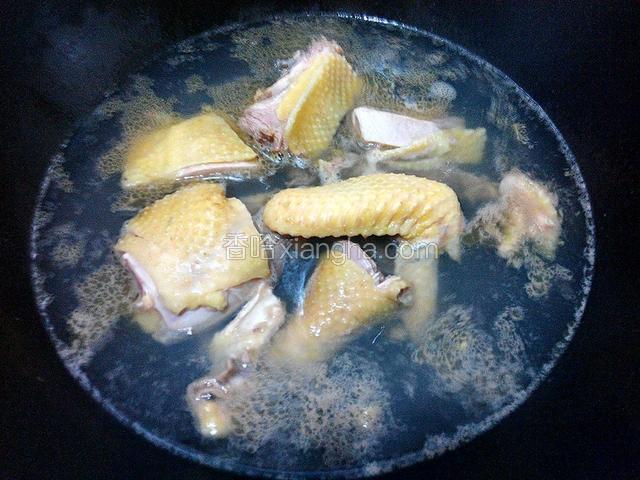 鸡焯水(飞水)
