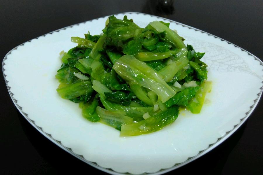 蒜泥生菜