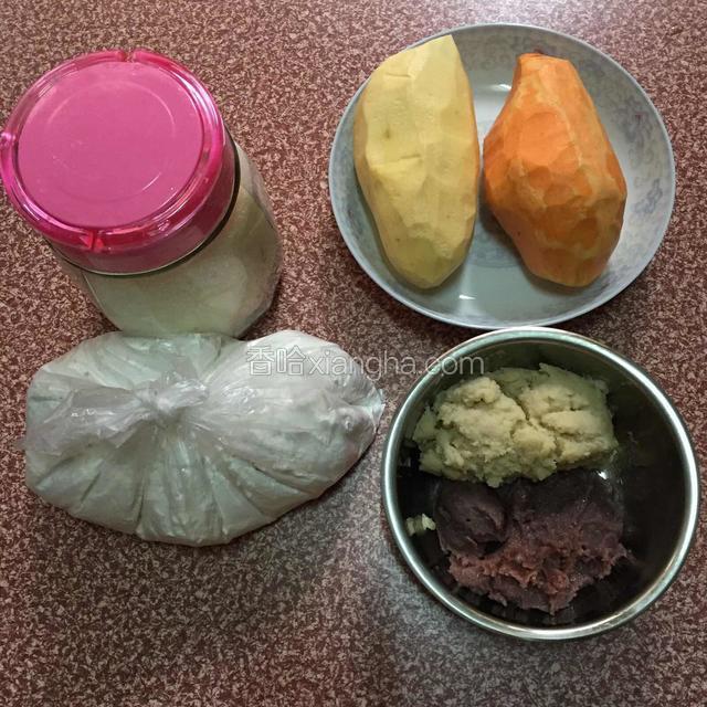 准备好所有的材料