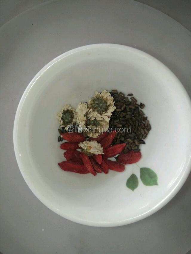 材料准备好。