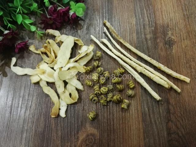准备食材。