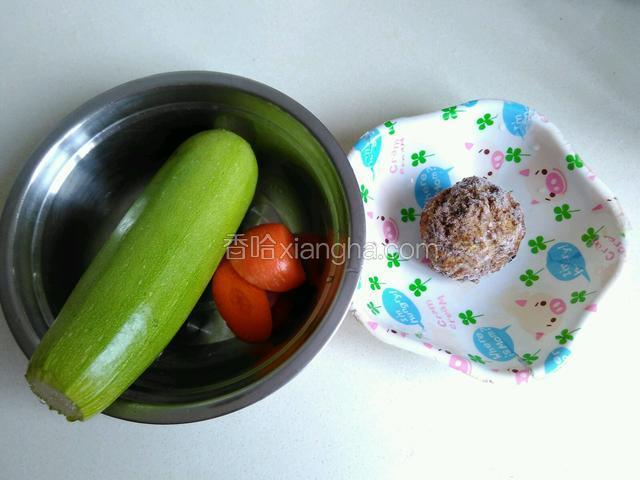 准备好所需食材