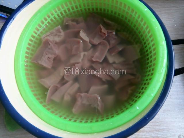 泡水，换几次