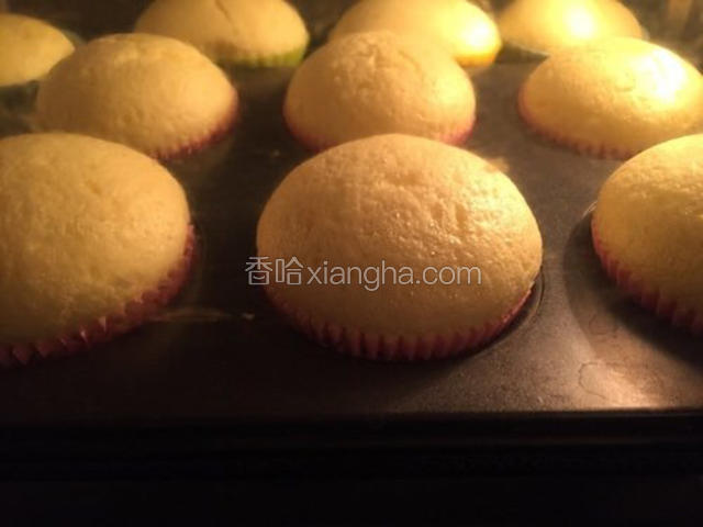 入烤箱中层，上下火，150度，40分钟。
