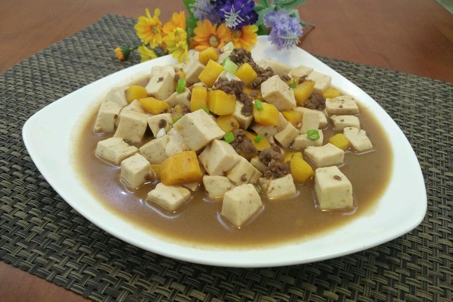 香芒牛肉焖豆腐