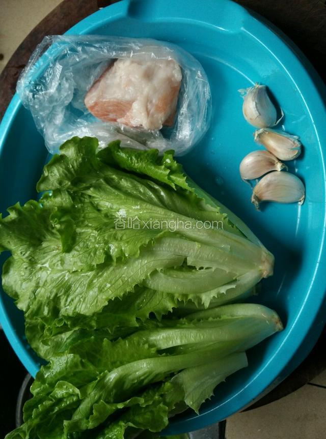 准备好食材