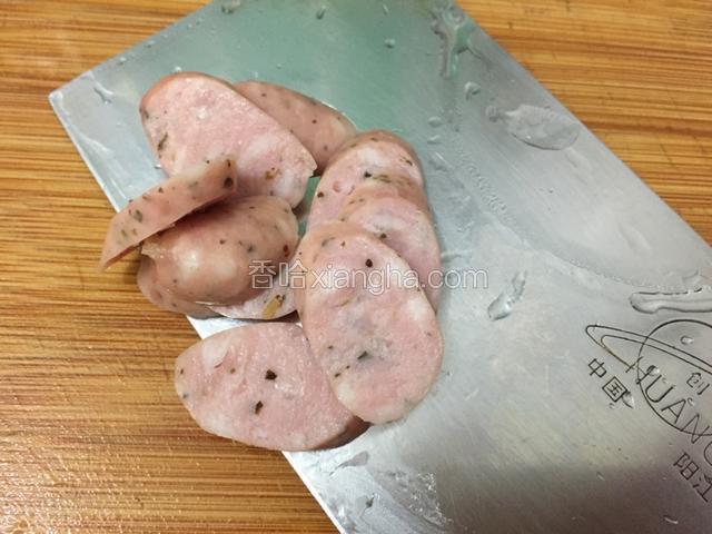 香肠切片
