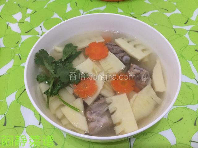 排骨冬笋汤