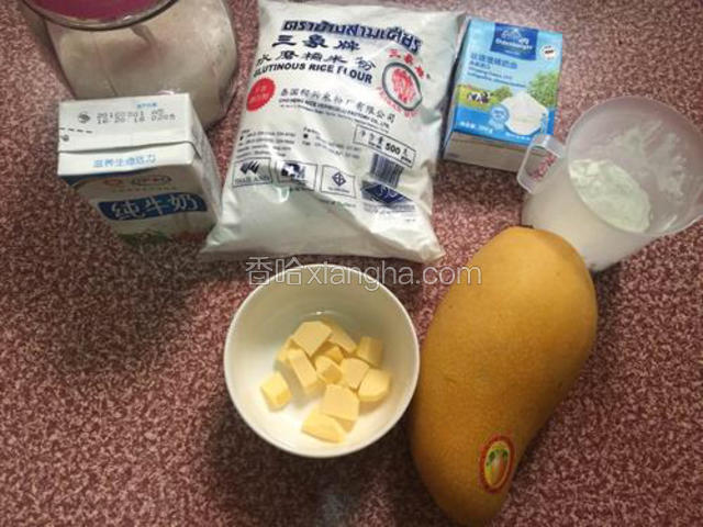准备好所有的材料