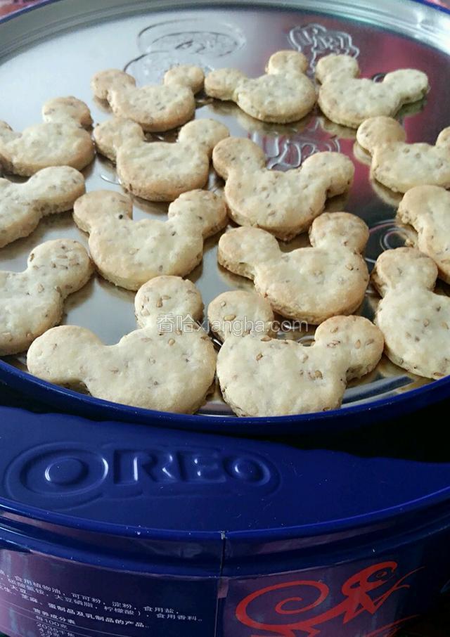 米奇芝麻饼干