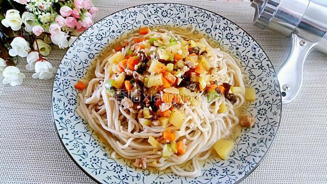 杂粮饸烙面