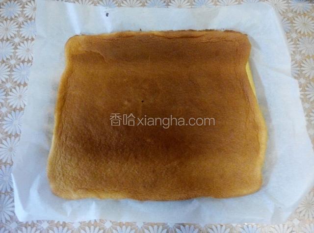 烤好了！把油纸揭开！