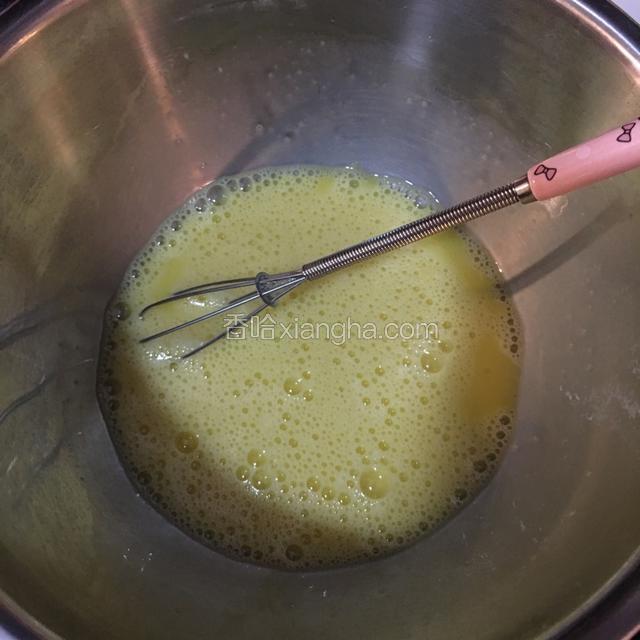鸡蛋打散