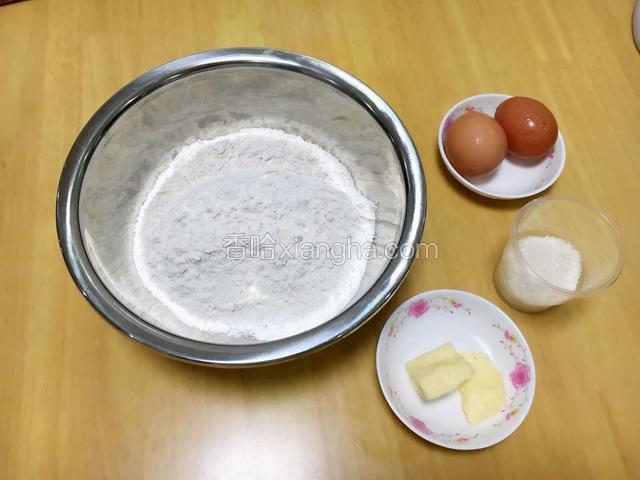 所有材料称重准备好。