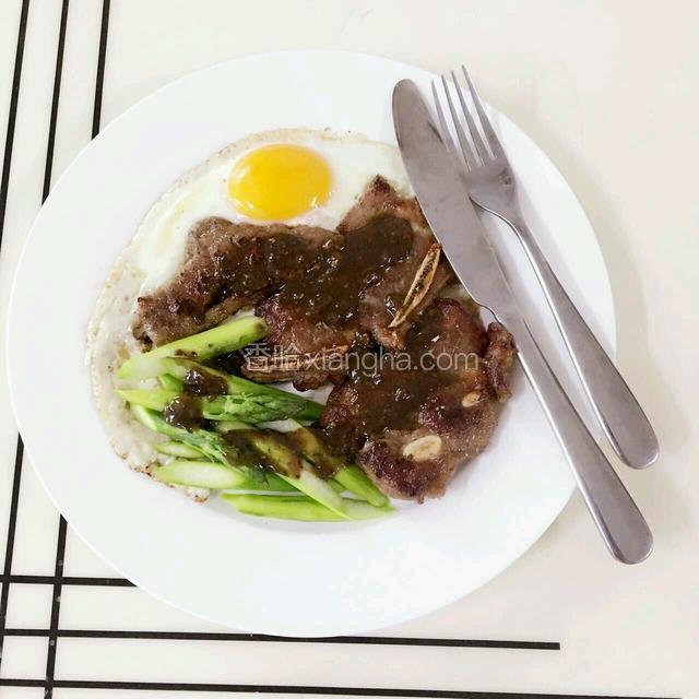 芦笋Vs牛仔骨