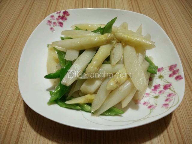 起锅装盘了