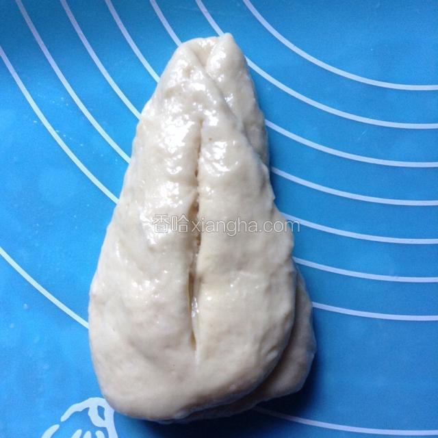 中间切一刀。