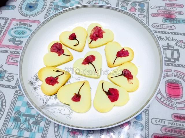 樱花饼干