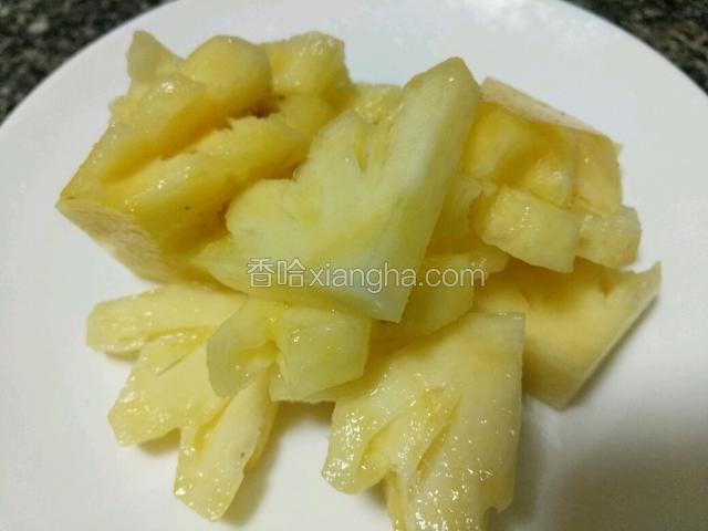 去皮切片