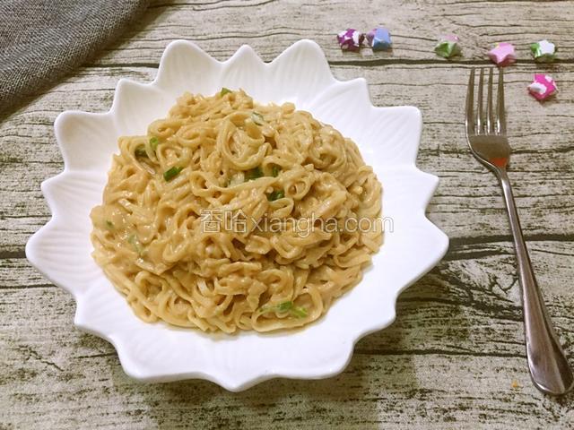 花生酱拌面