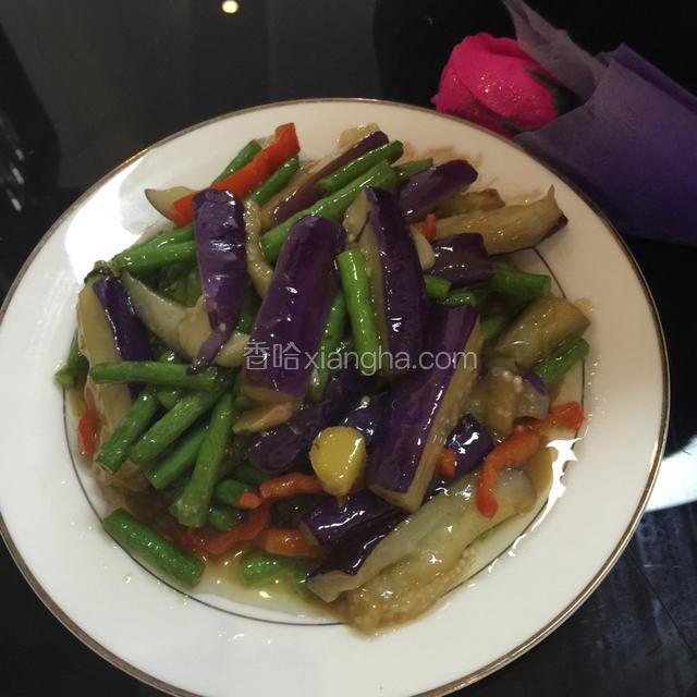 豆角烧茄子