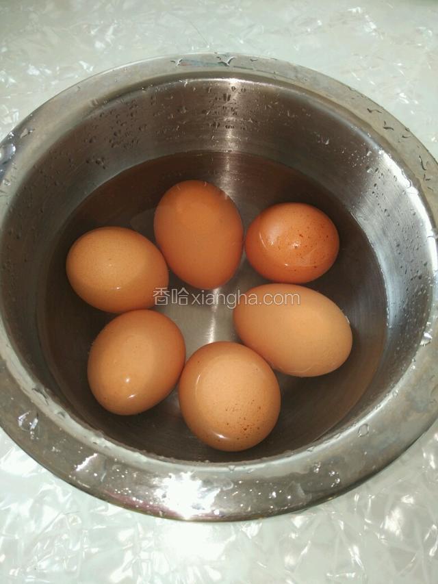 鸡蛋煮熟后泡凉水