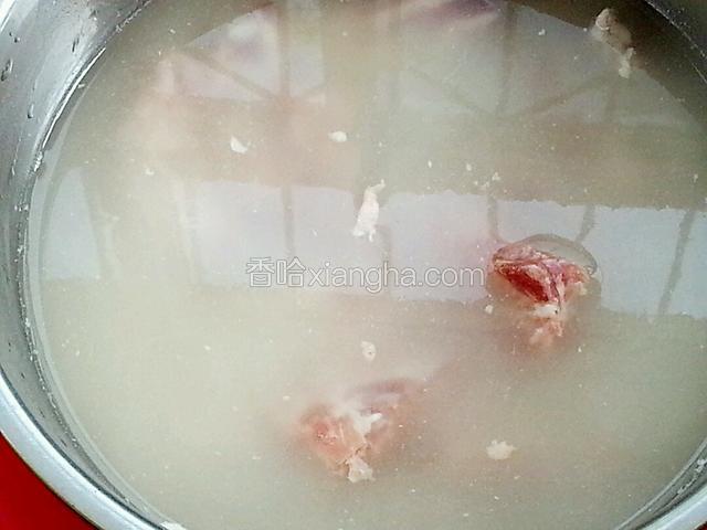 搅匀后浸泡一个小时