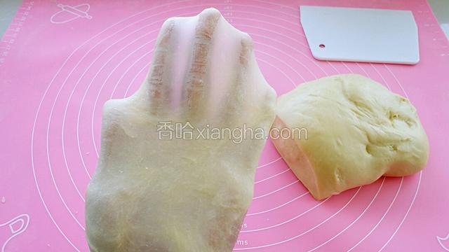 大约20分钟左右达到扩展出膜状态。