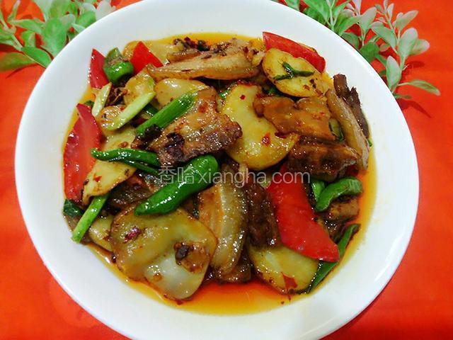 土豆回锅肉
