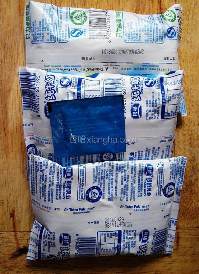 三袋纯牛奶用一包菌粉