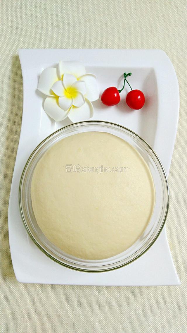 发酵至两倍大。