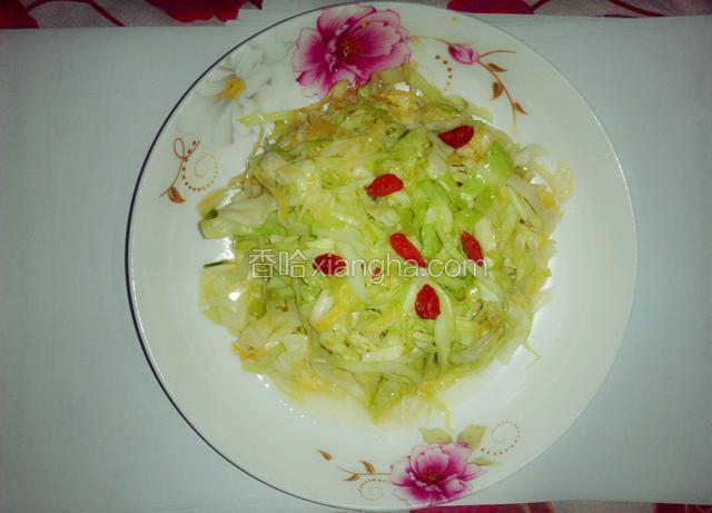 凉拌圆白菜